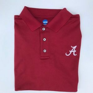 Official NCAA Alabama Crimson Tide sport polo.